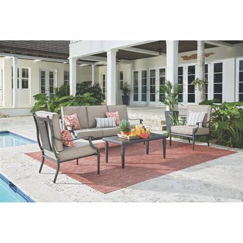 Browse outdoor furniture, accessories and entertaining items. Home Decorators Collection Dunham Manor 4-Piece All ...