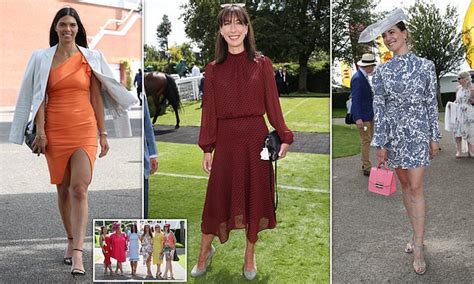 Glorious Goodwood Racegoers Arrive For Day Two Daily Mail Online