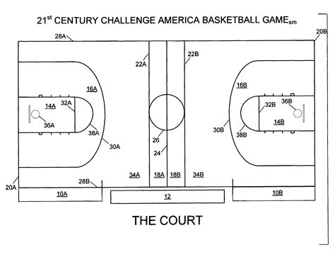 Basketball Court Diagram Printable Customize And Print