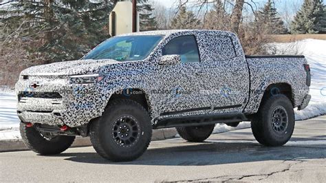 Chevrolet Colorado ZR2 Bison Spied For First Time Looking Off Road Ready
