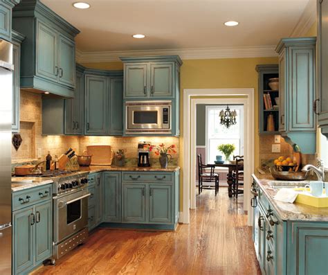 Shopping for the right rustic kitchen cabinets for a log cabin home is not always easy. Turquoise Kitchen Cabinets - Decora Cabinetry