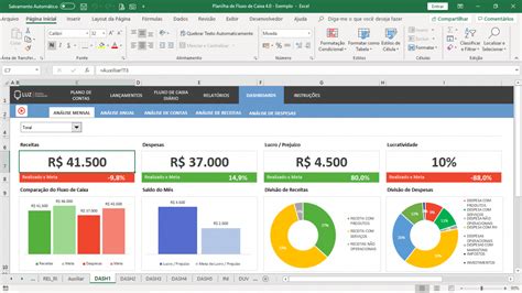 Planilha Excel Controle Financeiro Empresarial Fluxo Caixa Mobile Legends