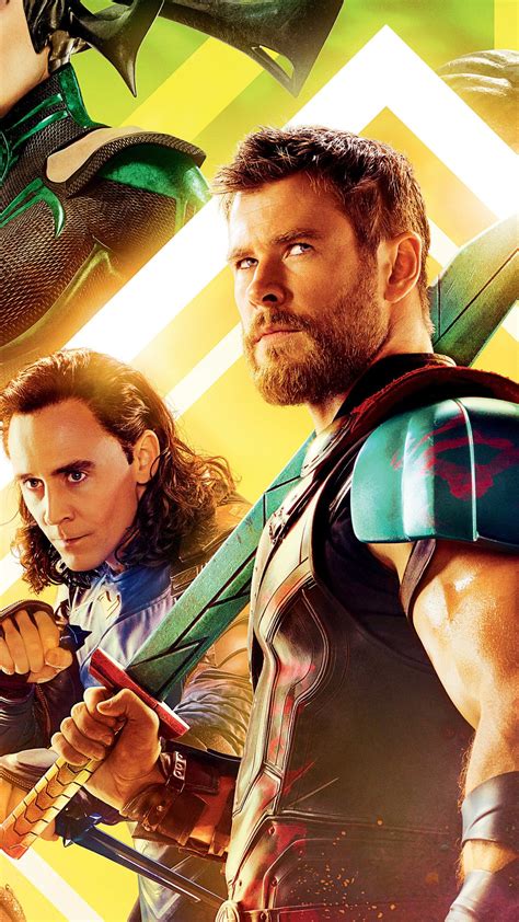 1080x1920 Thor Ragnarok Thor Hulk Movies Hd Superheroes For Iphone