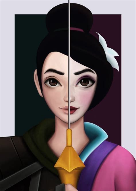 On Deviantart Mulan Disney Disney