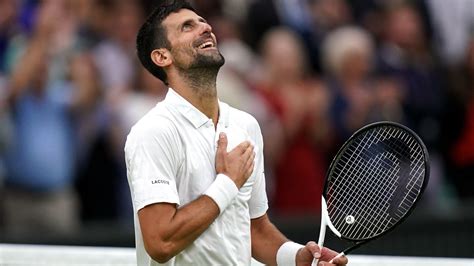 Wimbledon Novak Djokovic Storms Past Jannik Sinner To Stay On Course
