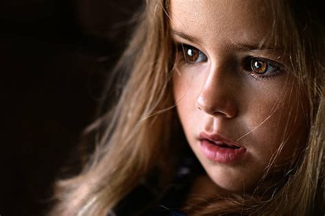 Free Download Hd Wallpaper Photography Child Brown Eyes Face