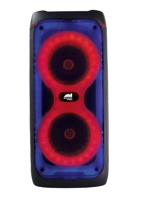 Portable Dual 4″ Bluetooth Party Speakers With Multi Color Blaze 8