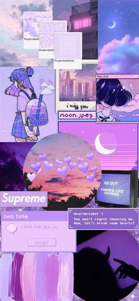 For Iphone 11 In 2020 With Images Purple Aesthetic Aesthetic