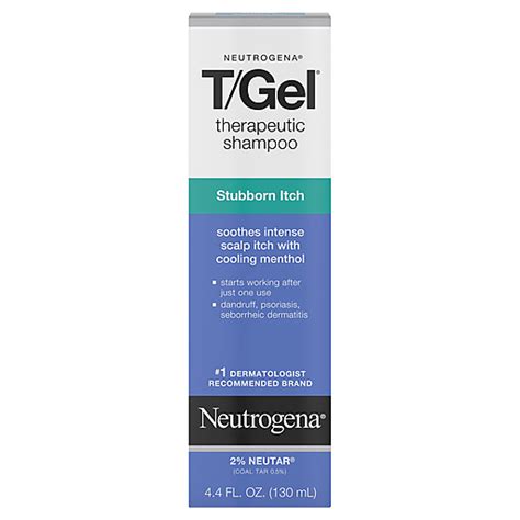 Neutrogena Tgel Stubborn Itch Therapeutic Shampoo 44 Fl Oz Box
