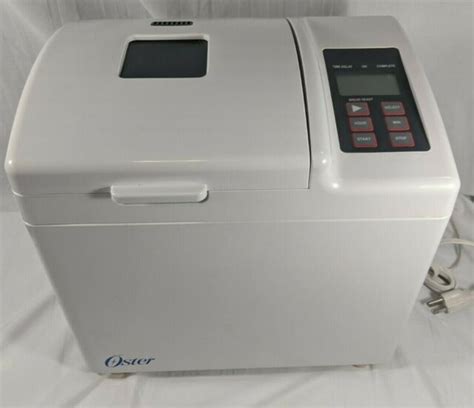 Oster Deluxe Bread And Dough Maker Model 4812 Ebay