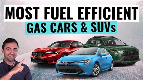 Top 10 Most Fuel Efficient Gas Cars And Suvs You Can Buy For 2023 Youtube