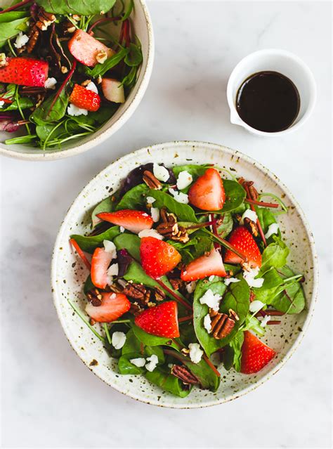 Strawberry And Mixed Green Salad Pretty Simple Sweet