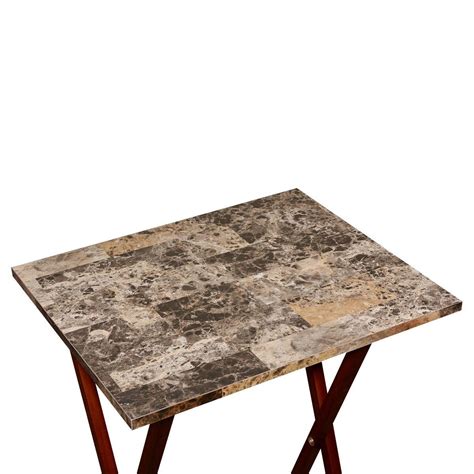 amazon-com-linon-home-decor-tray-table-set,-faux-marble