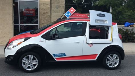From The Oven To Your Taste Buds Dominos Rolls Out Pizza Warmer Car