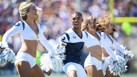 2 Nfl Male La Rams Cheerleaders Will Make Football History In Super