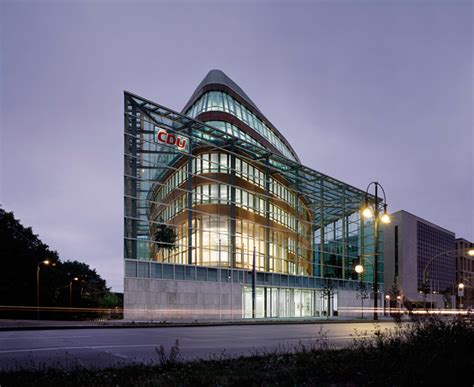 The cdu has also traditionally done well among small business owners and people with lower or medium education levels. Konrad-Adenauer-Haus (Berlin)