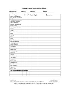 Hawaii used car inspection checklist for inspectors. Motorcycle Safety Inspection Checklist Ontario ...