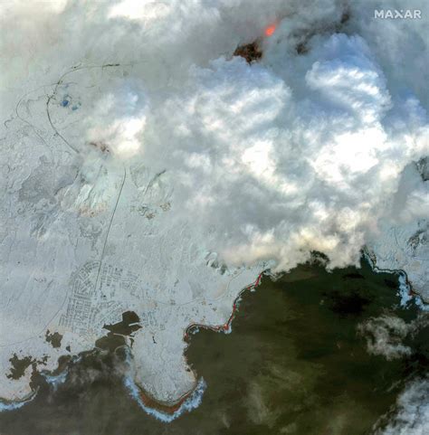 Images Showing The Proximity To Grindavík Iceland Monitor