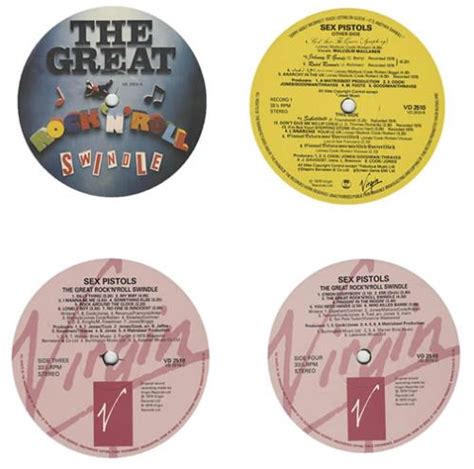 Sex Pistols The Great Rock N Roll Swindle Uk 2 Lp Vinyl Record Set