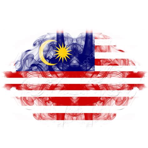 抽像馬來西亞國旗煙霧效果國慶日 幸福的 獨立日 國慶節日素材圖案，psd和png圖片免費下載