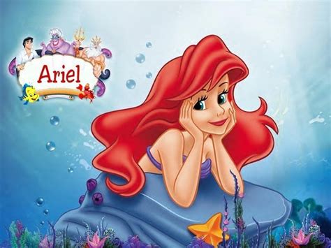 11 Beautifull Litle Mermaid Disney Princess Ariel Characters