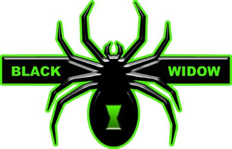 Black Widow Edition Decal Sticker 11