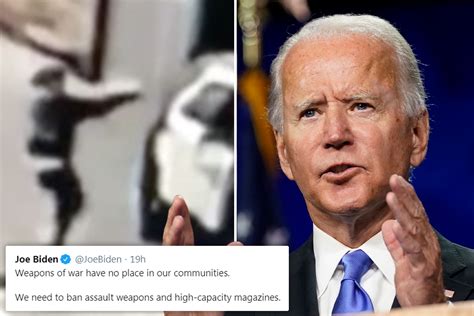 Biden Calls For Gun Control And Ban On Assault Weapons After Two La