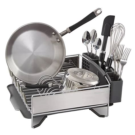 Kitchenaid Compact Stainless Steel Dish Rack Bed Bath And Beyond Canada