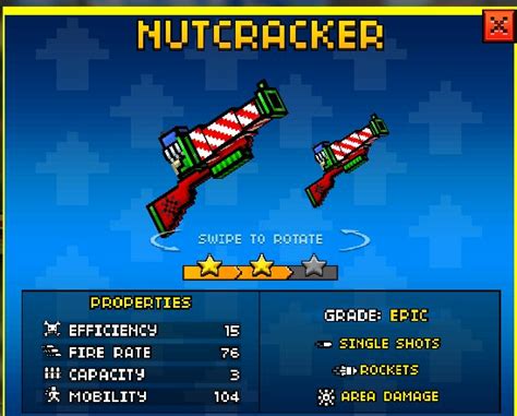 Nutcracker Up1 Pg3d Pixel Gun Wiki Fandom Powered By Wikia