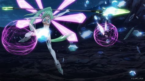Green Heart Hyperdimension Neptunia 164 Azumimoe