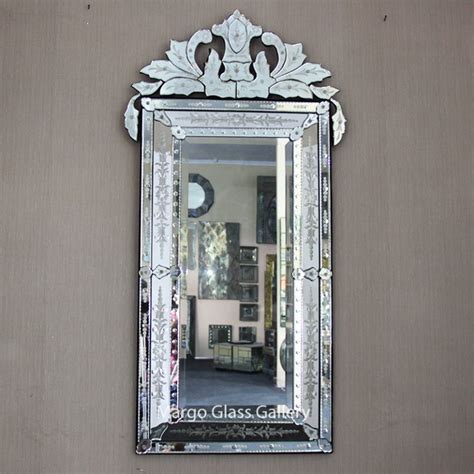 Venetian Mirror Large Rectangle Mg 080055 2 Pcs Mirrors Glass Gallery