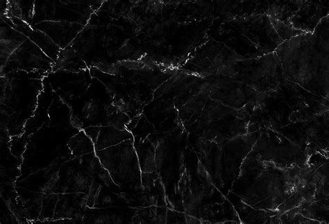 Black Marble Textured With White Streaks