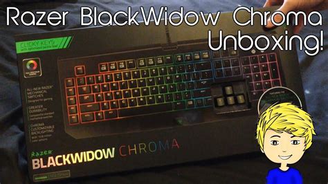 Razer Blackwidow Ultimate Chroma Gaming Keyboard Unboxing Youtube