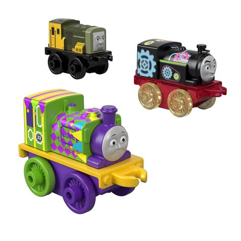 Thomas And Friends Collectible Minis Toy Train 3 Pack