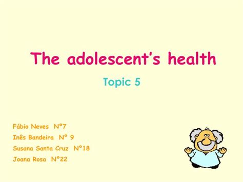 Ppt The Adolescents Health Powerpoint Presentation Free Download