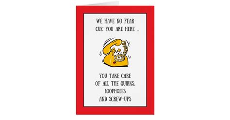 Funny Phone Administrative Professionals Day Card Zazzle