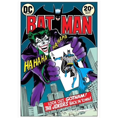 Batman And Joker By Neal Adams Comic Del Joker Joker Comic Book