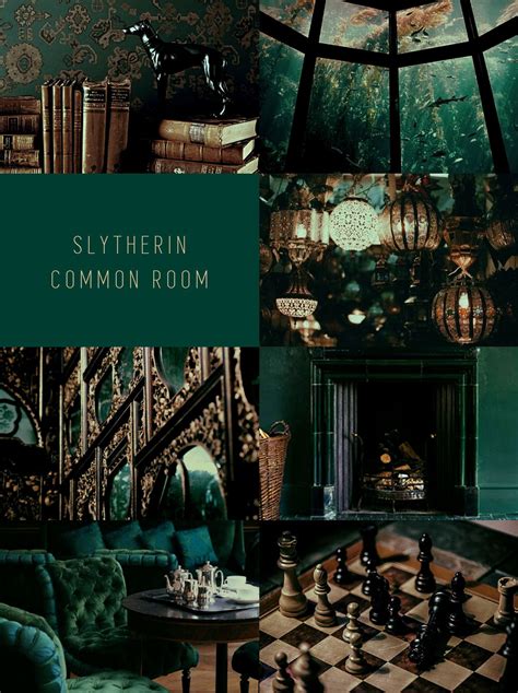 Slytherin Common Room Wallpapers On Wallpaperdog