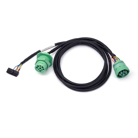 Bulkheadpaccar Type 2 Green 9 Pin Y Cable For Hd 100 Rand Mcnally Store