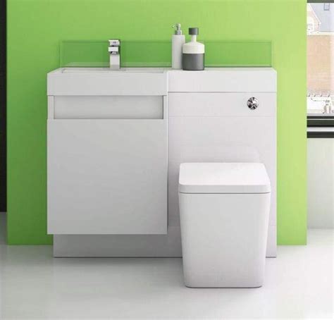 Trafalgar 1200 Double Soft Close Drawer Vanity And Wc Unit In White