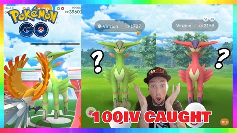 100iv Virizion Caught In Pokemon Go But Was It Shiny Shiny Aipom