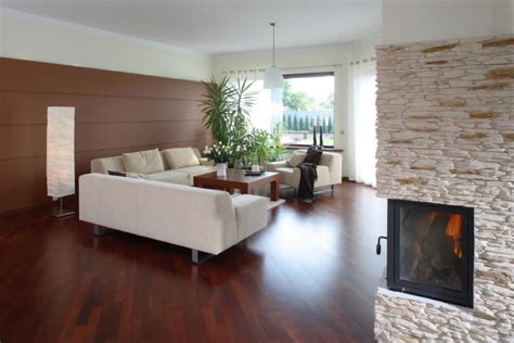 21 Riveting Living Rooms With Dark Wood Floors Pictures