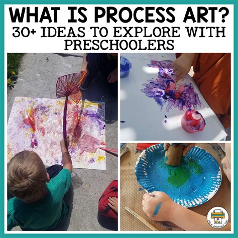 30 Process Art Ideas To Explore With Preschoolers Pre K Printable Fun