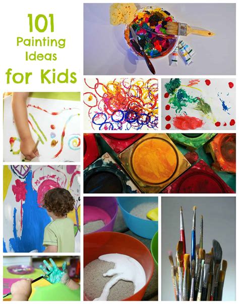 101 Painting Ideas For Children Emma Owl