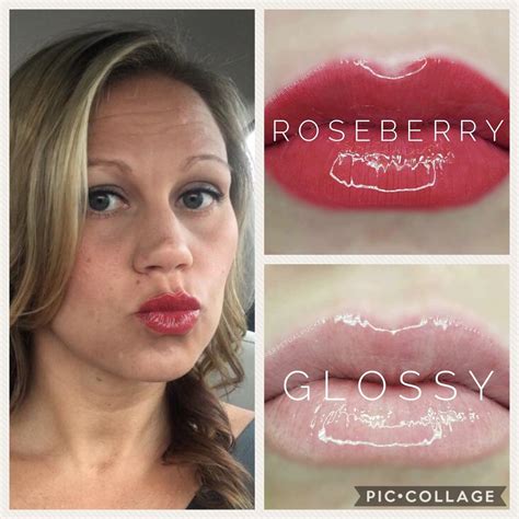 Roseberry And Glossy Lipsense With Images Lipsense Senegence
