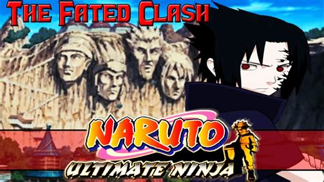 Naruto Nine Tailed Fox Vs Sasuke Curse Mark Wallpaper