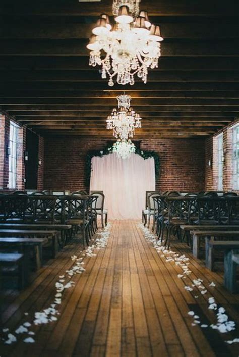 20 Timeless Indoor Wedding Ceremony Decoration Ideas Emmalovesweddings