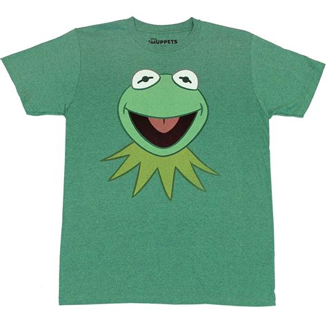 The Muppets Muppets Kermit The Frog Face T Shirt