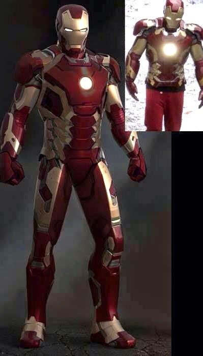 New Iron Man Suit In Avengers Age Of Ultron Appears To Be