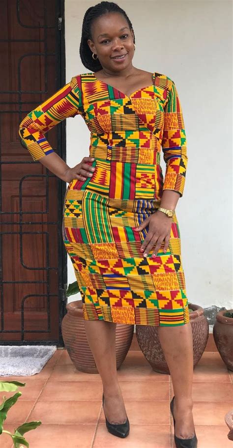 Kente Fashion Dress Latest African Fashion Dresses African Print